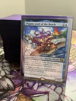 Plagon, Lord of the Beach *CUSTOM* EDH Deck MTG Magic the Gathering Commander!!! - Image 1