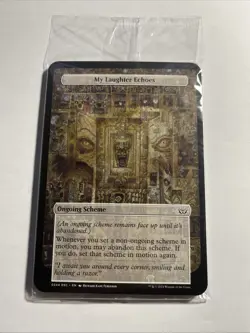 10 Archenemy Scheme Cards - Oversized - Sealed - Duskmourn Jump Scare! MTG - Image 1