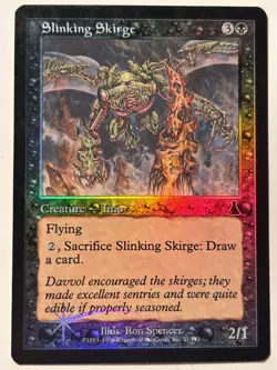 1X Slinking Skirge 1999 Urza's Destiny FOIL Black Common Creature MTG - Image 3