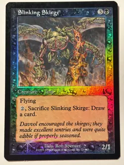 1X Slinking Skirge 1999 Urza's Destiny FOIL Black Common Creature MTG - Image 5