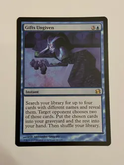 Magic the Gathering : MODERN MASTERS Gifts Ungiven NM MTG - Image 1