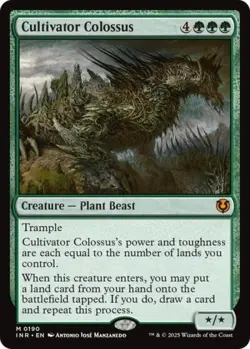 MTG English Cultivator Colossus NM Normal Innistrad Remastered - Image 1