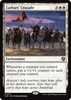 MTG English Cathars' Crusade NM Normal Innistrad Remastered - Image 1