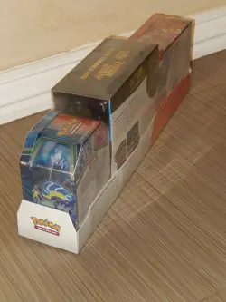 POKEMON Trading Cards TCG Costco 3 Pack Bundle CROWN ZENITH ETB + 2 TIN NEW SEAL - Image 5
