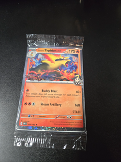 Pokemon TCG Destined Rivals Staff Prerelease Promos Full Set of 4 sealed - Image 2