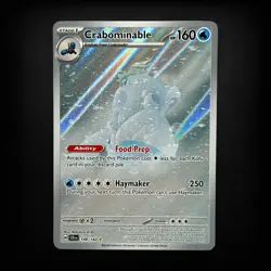Pokemon TCG SV07: Stellar Crown Crabominable #149/142 NM - Image 1