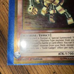 Gold Gadget - MVP1-ENS18 - Secret Rare - 1st Edition - M / NM - YuGiOh! - Image 4