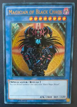 Yugioh! Magician of Black Chaos - YGLD-ENC01 - Ultra Rare - Image 1