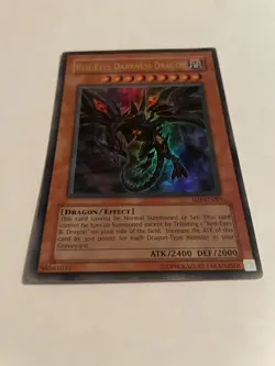 Yugioh Red-Eyes Darkness Dragon SD1-EN001 Ultra Rare - LP - Image 2