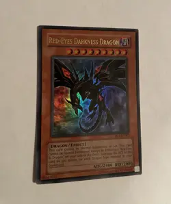 Yugioh Red-Eyes Darkness Dragon SD1-EN001 Ultra Rare - LP - Image 4