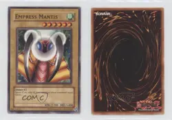 Empress Mantis Unlimited YuGiOh Labyrinth of Nightmare #LON-040 2003 0xr2 - Image 3