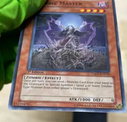 Yugioh Zombie Master TAEV-EN039 Super Rare 1st Ed LP - Image 4