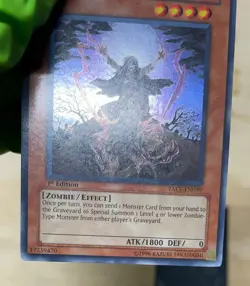 Yugioh Zombie Master TAEV-EN039 Super Rare 1st Ed LP - Image 5