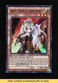 Ghost Orge & Snow Rabbit YuGiOh Mega-Tins Limited Edition #CT13-EN012 READ s9z - Image 1