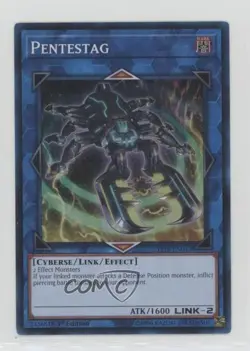 Pentestag (SR) 1st Ed. YuGiOh Structure Deck: Codebreaker #YS18-EN042 02l5 - Image 1