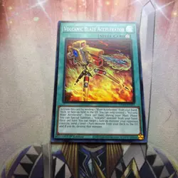 Yugioh Volcanic Blaze Accelerator LD10-EN021 Super Rare 1st Ed NM - Image 1