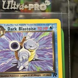 Pokemon TCG Dark Blastoise 1st Edition Team Rocket Regular Rare Card 20/82 - Image 4