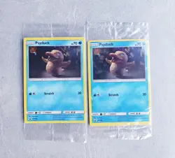 LOT OF 2 Psyduck SM199 Foil Holo Detective Pikachu Promo Card Pokemon 2019 - Image 1