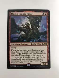 Mizzix Replica Rider MTG Magic the Gathering Card NM Near Mint J22 - Image 1