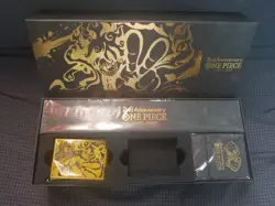 ONE PIECE 2nd ANNIVERSARY Set Playmat Dice Deck Box Dice -NO Promo cards! - Image 1