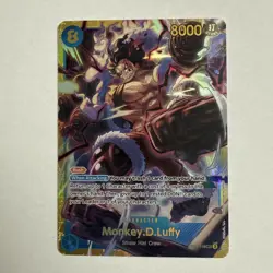 Monkey D. Luffy OP11-118 SEC A Fist of Divine Speed ONE PIECE Card Game English - Image 1