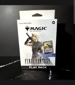 Magic The Gathering Final Fantasy 3 Packs + Promo Card - Brand New - Image 1