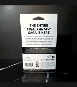 Magic The Gathering Final Fantasy 3 Packs + Promo Card - Brand New - Image 2