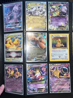 Huge Binder Pokemon Card Collection Lot Vintage Holos Wotc Full Arts 40 Pages - Image 2