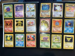 Huge Binder Pokemon Card Collection Lot Vintage Holos Wotc Full Arts 40 Pages - Image 5