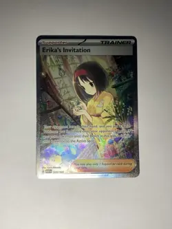 Erika's Invitation 203/165 Scarlet & Violet-151 Holo SIR Pokemon TCG Card - Image 2