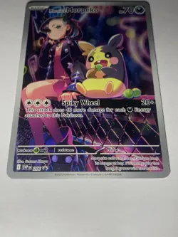 Marnie's Morpeko - SVP206 Full Art Black Star Promo Pokemon Card - Image 2
