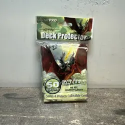 Ultra Pro Pkg. of Card Sleeves Gallery Dragon #81728 50 sleeves NEW Sealed - Image 1