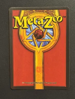 Metazoo Full Holo Blank Filler/Divider Error Card! Mike Gold Cards - Very Rare - Image 2