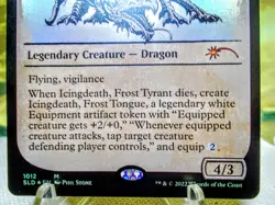 Icingdeath Frost Tyrant magic the gathering foil mythic trading card singles - Image 3