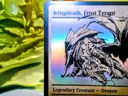 Icingdeath Frost Tyrant magic the gathering foil mythic trading card singles - Image 4