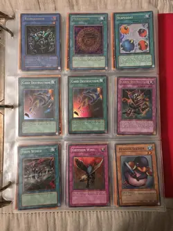 Vintage YU-Gi-Oh Card Binder Collection 300+ Card Lot - Image 3