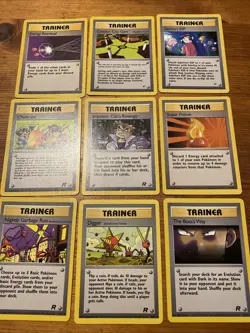Trainer Card Bundle - Pokemon TCG - 9xcards - Mixed Sets - Uncommons - Image 1