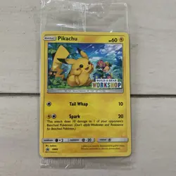 Build a Bear Pokemon Card Pikachu SM86 Promo Trading Card TCG SEALED - Image 1