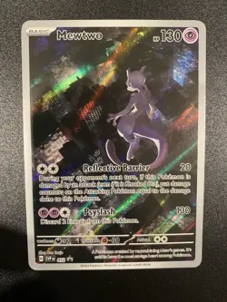 Mewtwo SVP052 151 Ultra Premium Collection Promo Pokemon Card - Near Mint (NM) - Image 1