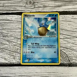 Wartortle 43/100 Stamped Crystal Guardians - Pokemon Reverse Holo Card NM/LP - Image 1