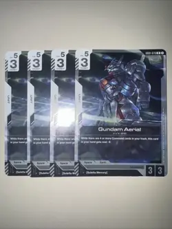 GD01-070 R X4 Playset Gundam Aerial English TCG CCG Card Game - Image 1