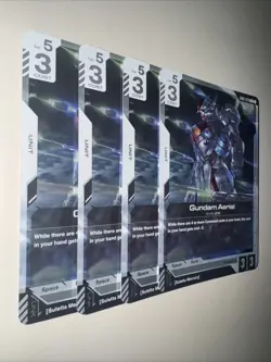 GD01-070 R X4 Playset Gundam Aerial English TCG CCG Card Game - Image 2