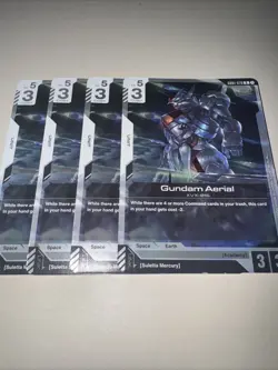 GD01-070 R X4 Playset Gundam Aerial English TCG CCG Card Game - Image 4