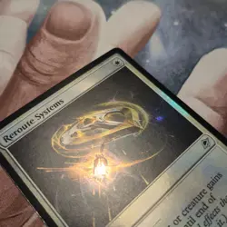 FOIL U 0031 Reroute Systems Instant Uncommon Edge of Eternities MTG Card - Image 2