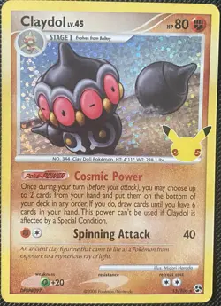 Claydol 15/106 Celebrations: Classic Collection Holo - Pokemon Card - Image 1