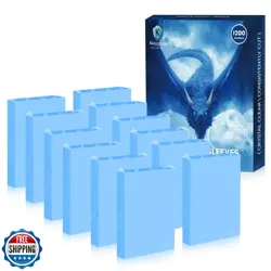 Katomula 1200CT Perfect Fit Inner Sleeves for Double Sleeving, Clear Card Sle - Image 1