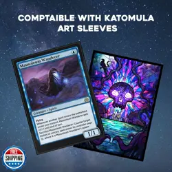 Katomula 1200CT Perfect Fit Inner Sleeves for Double Sleeving, Clear Card Sle - Image 5