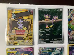 pokemon card lot snorlax vmax, solgaleo & lunala gx and 4 others - Image 4