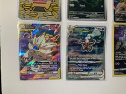 pokemon card lot snorlax vmax, solgaleo & lunala gx and 4 others - Image 5