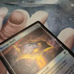 FOIL U 0032 Rescue Skiff Spacecraft Uncommon Edge of Eternities MTG Card - Image 2